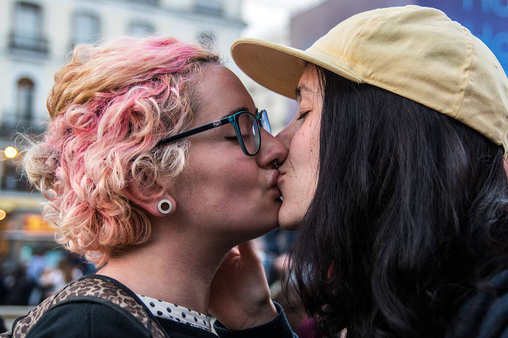 Lesbian 2022. Публичное лесбиянство. Queer women. Woman Kiss.