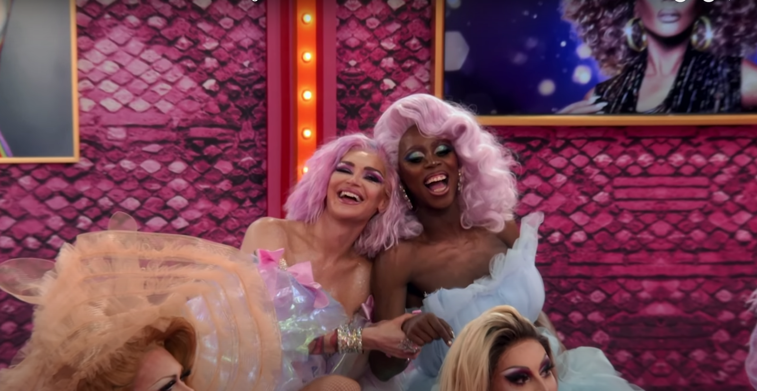 Kylie and Ra'Jah cuddle up after the anonymous-unanimous mixup.