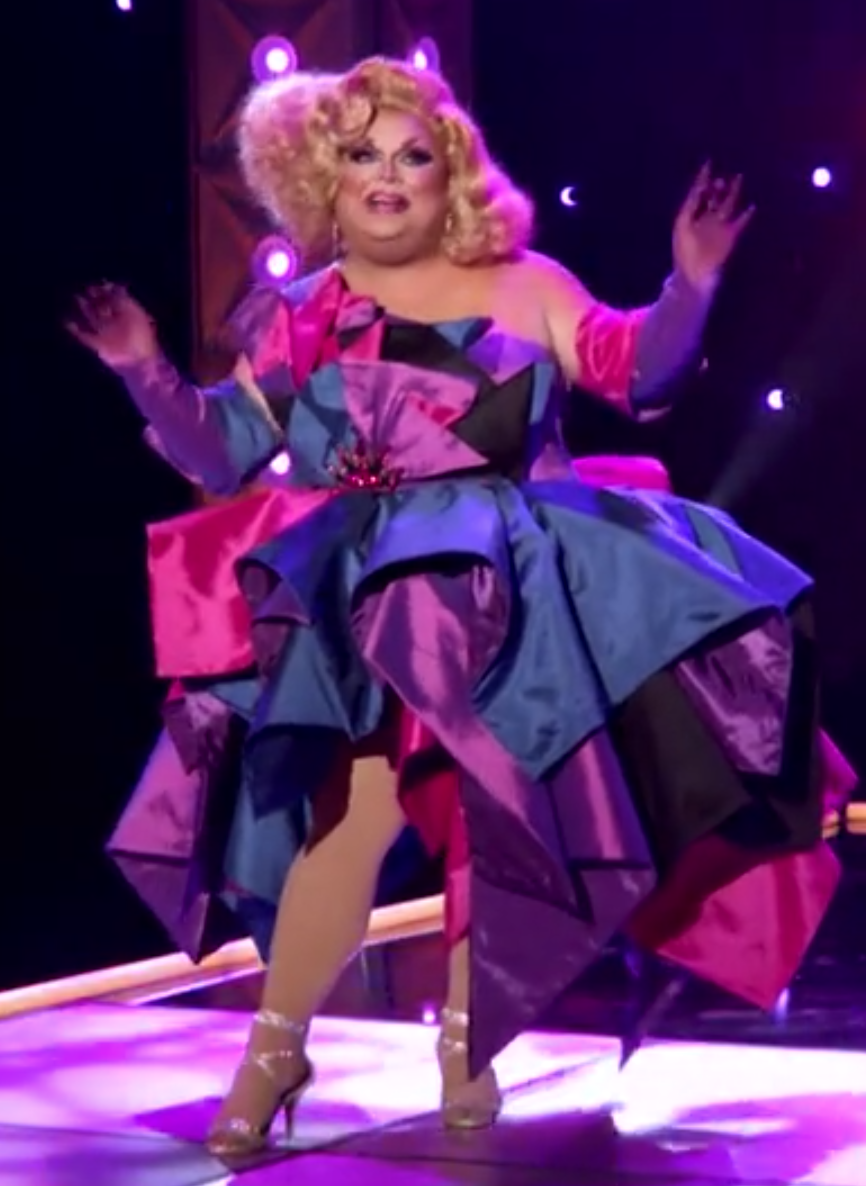 Ginger's Eleganza Extravaganza look.
