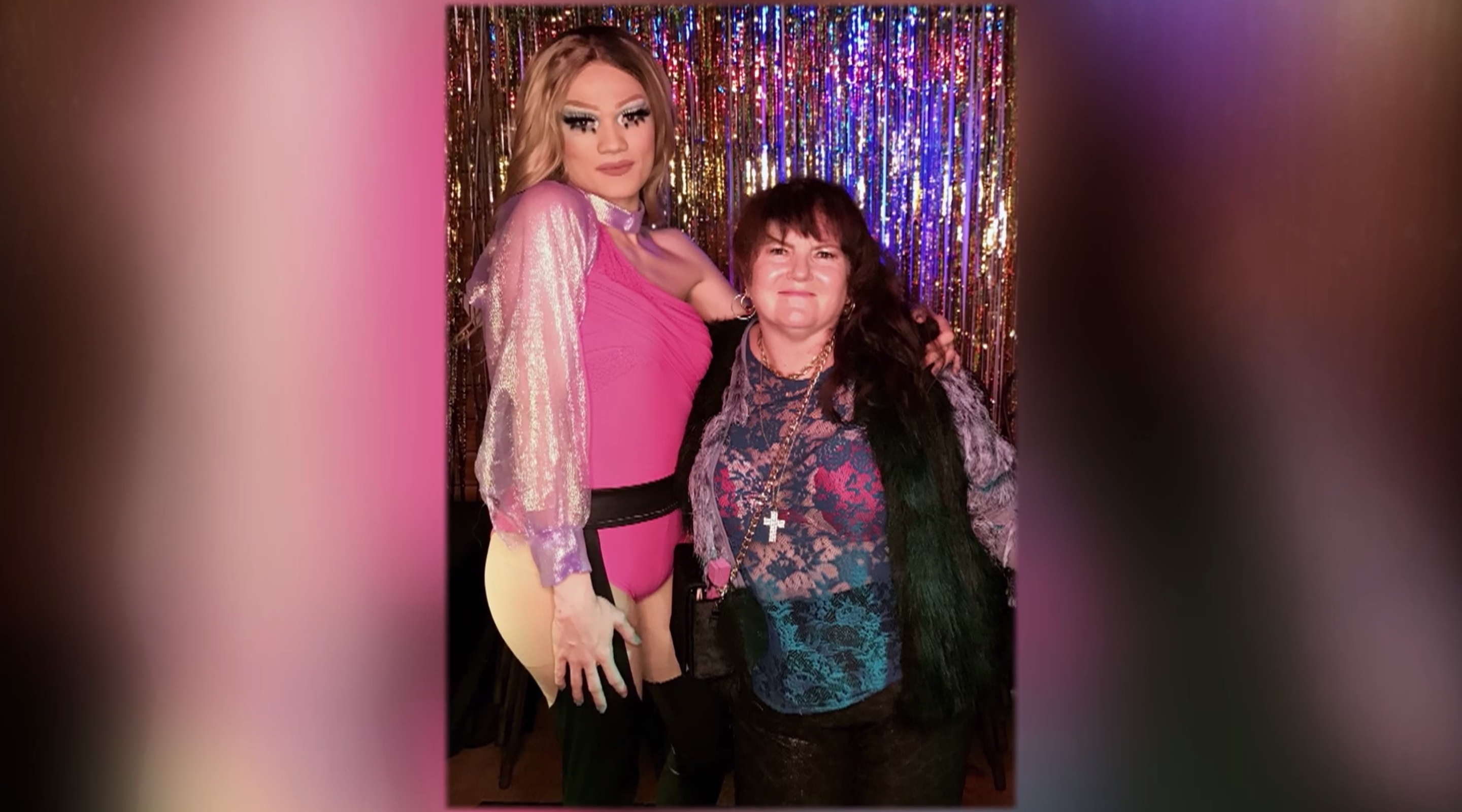 River and her mother.