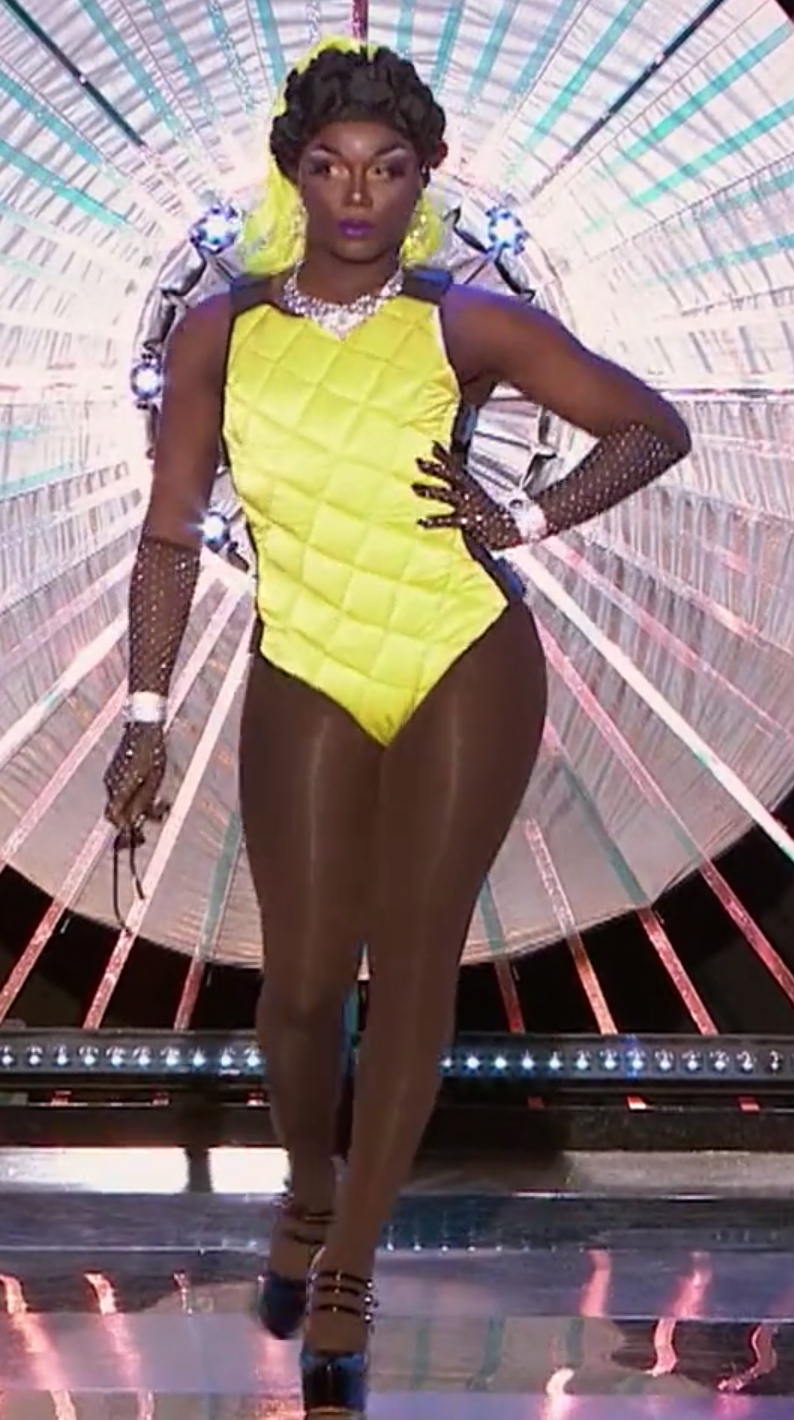 Vanity's Fugly Swimwear look.