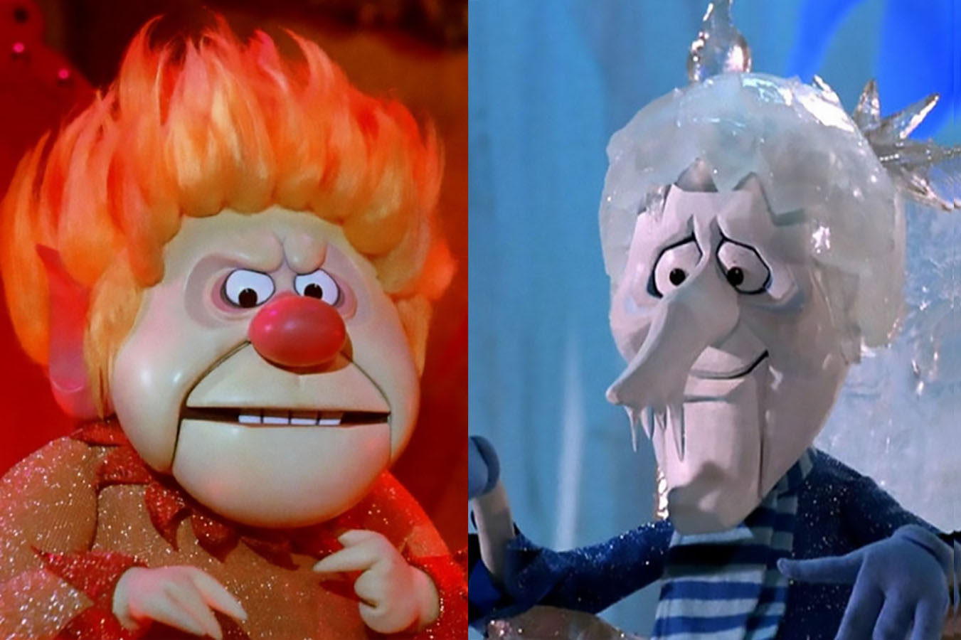 Heat Miser and Snow Miser from