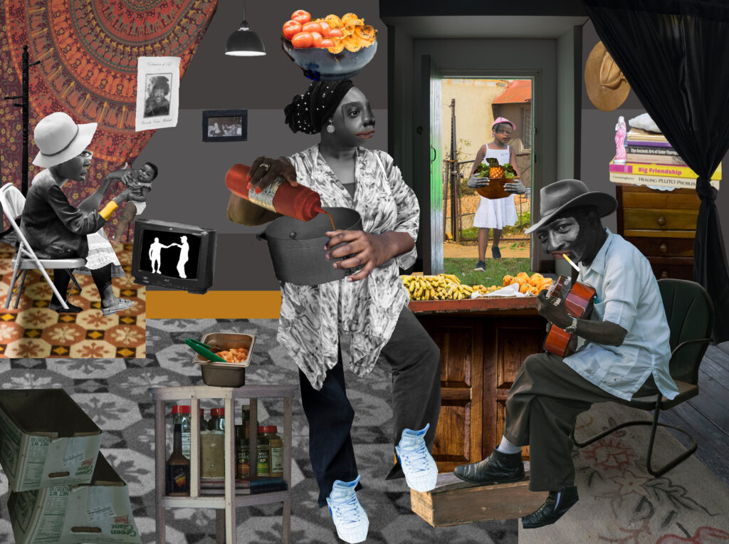 Death of a Salesman lobby mural